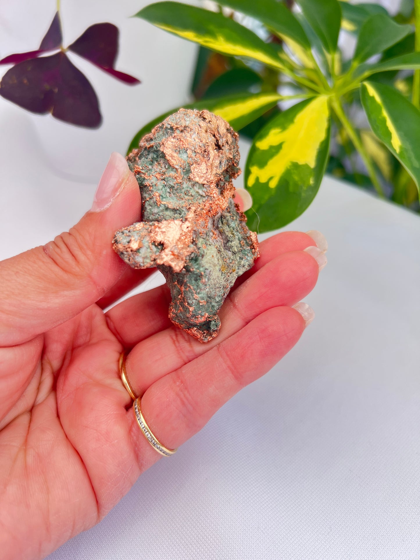 Copper in matrix