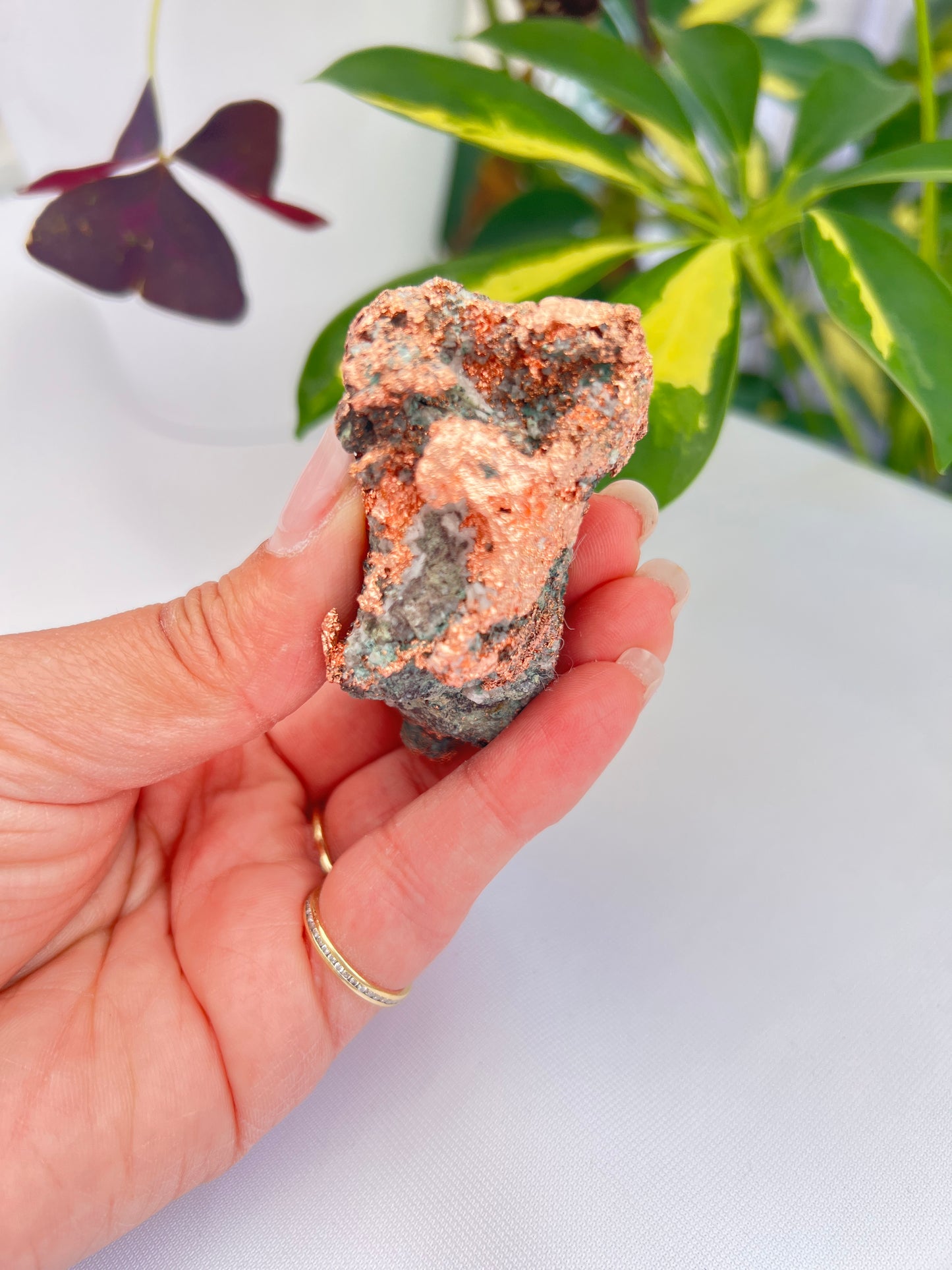 Copper in matrix