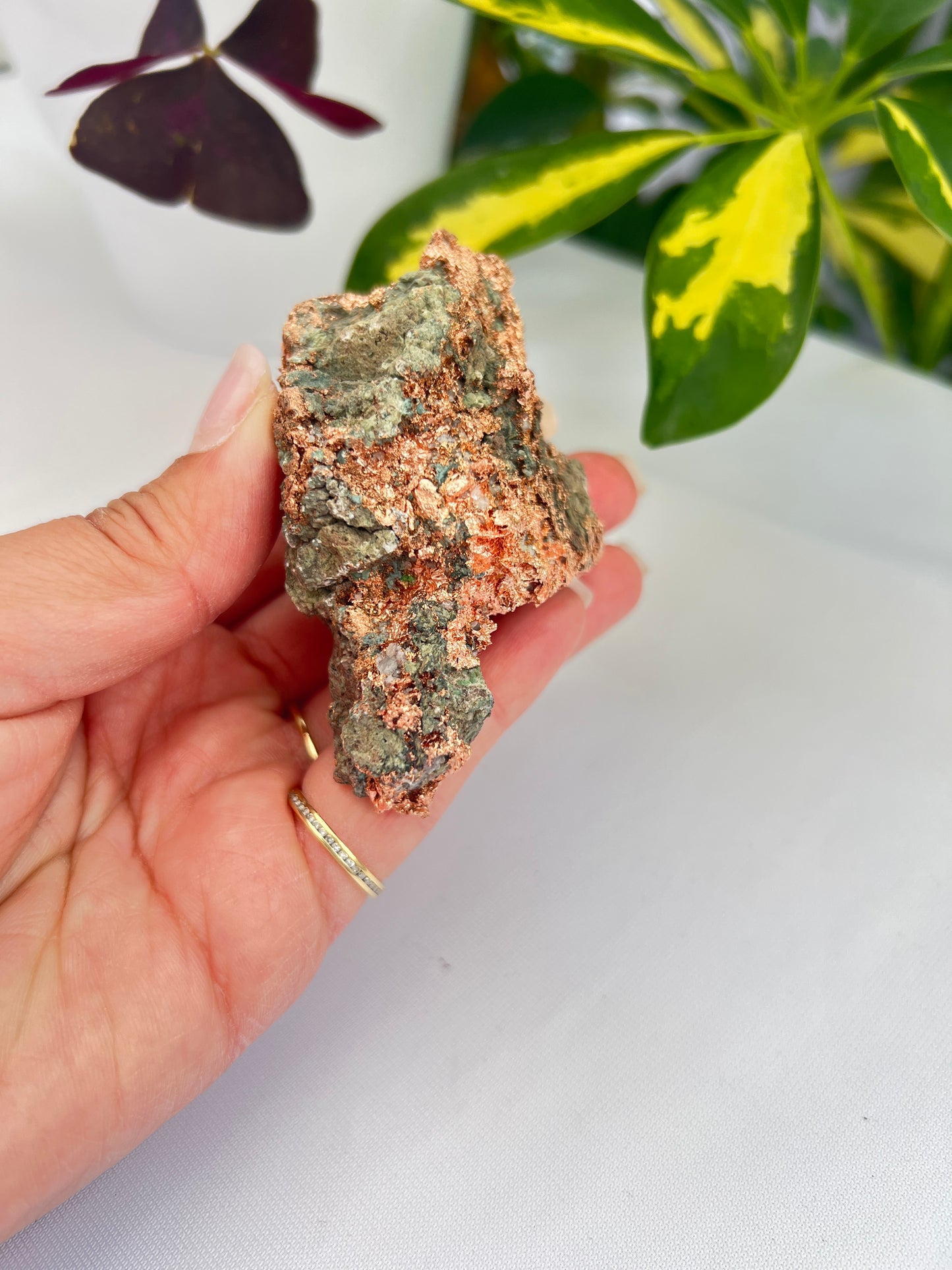 Copper in matrix