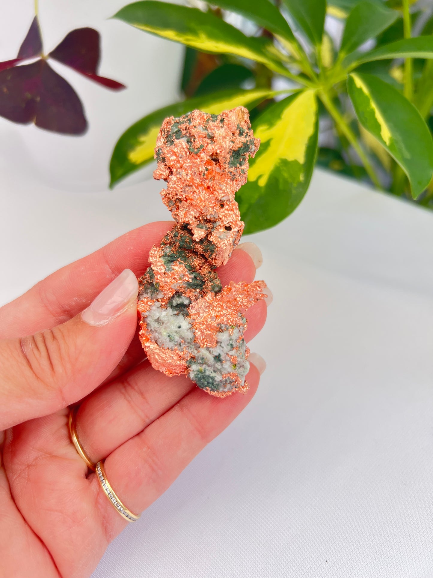 Copper in matrix
