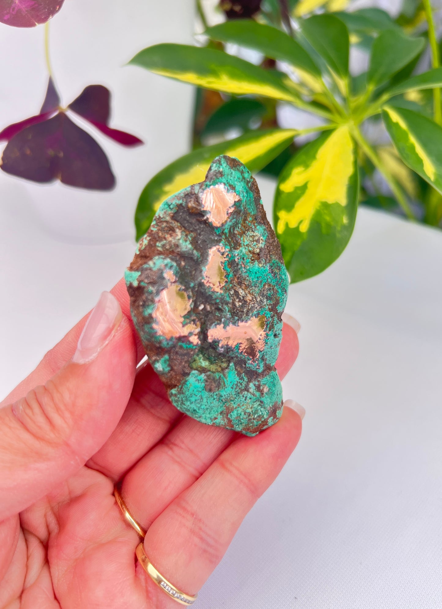 Copper with Cuprite