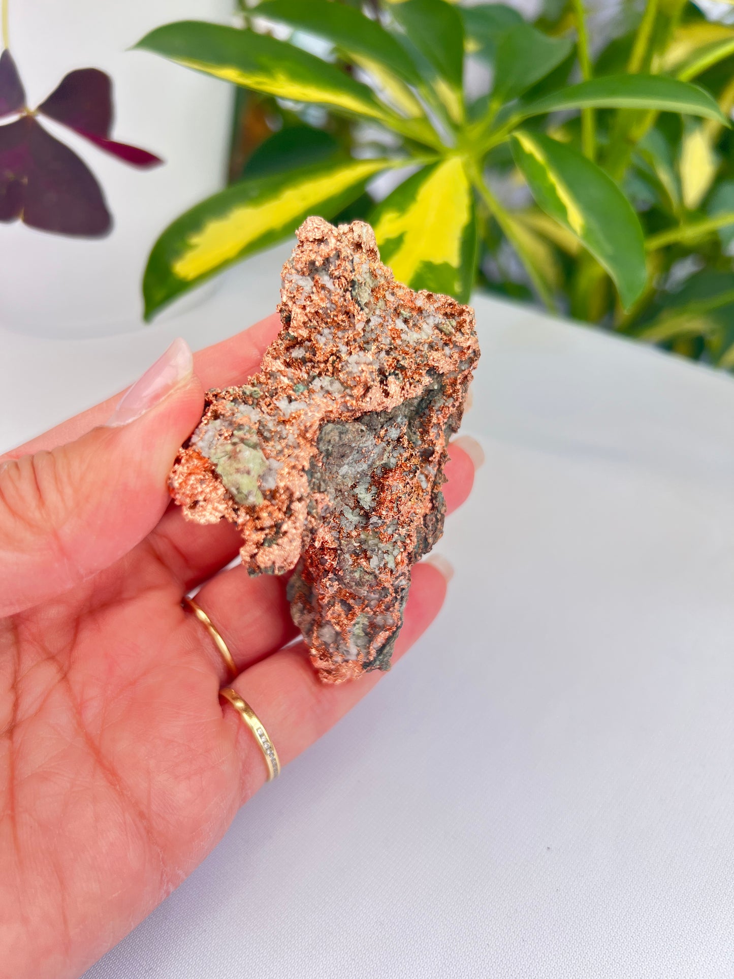Copper in matrix