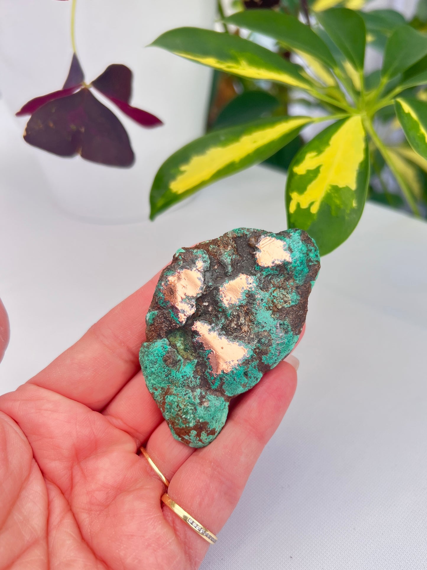 Copper with Cuprite