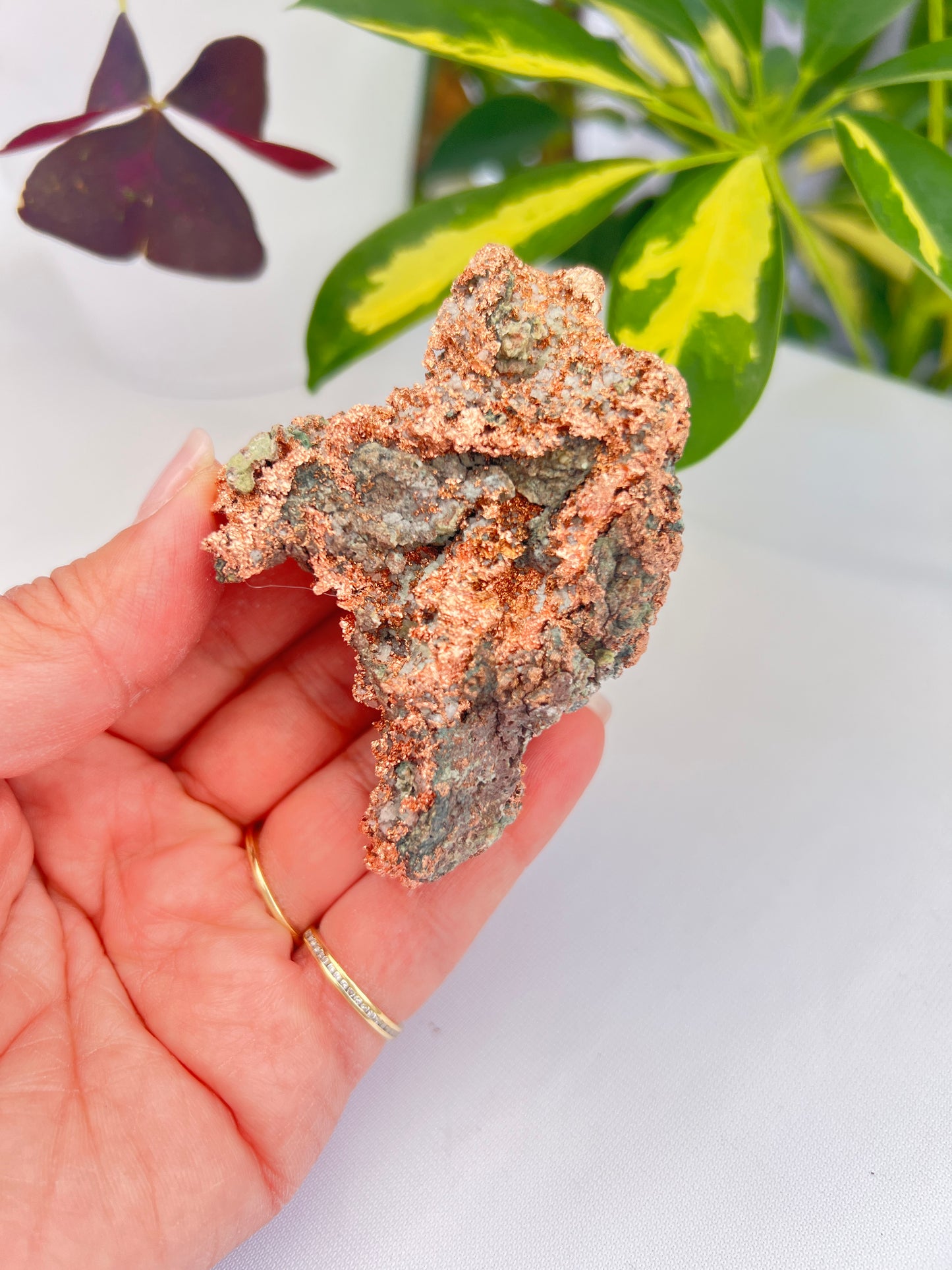 Copper in matrix