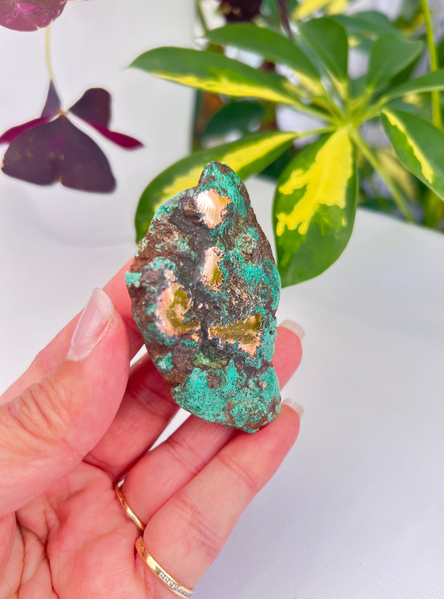 Copper with Cuprite
