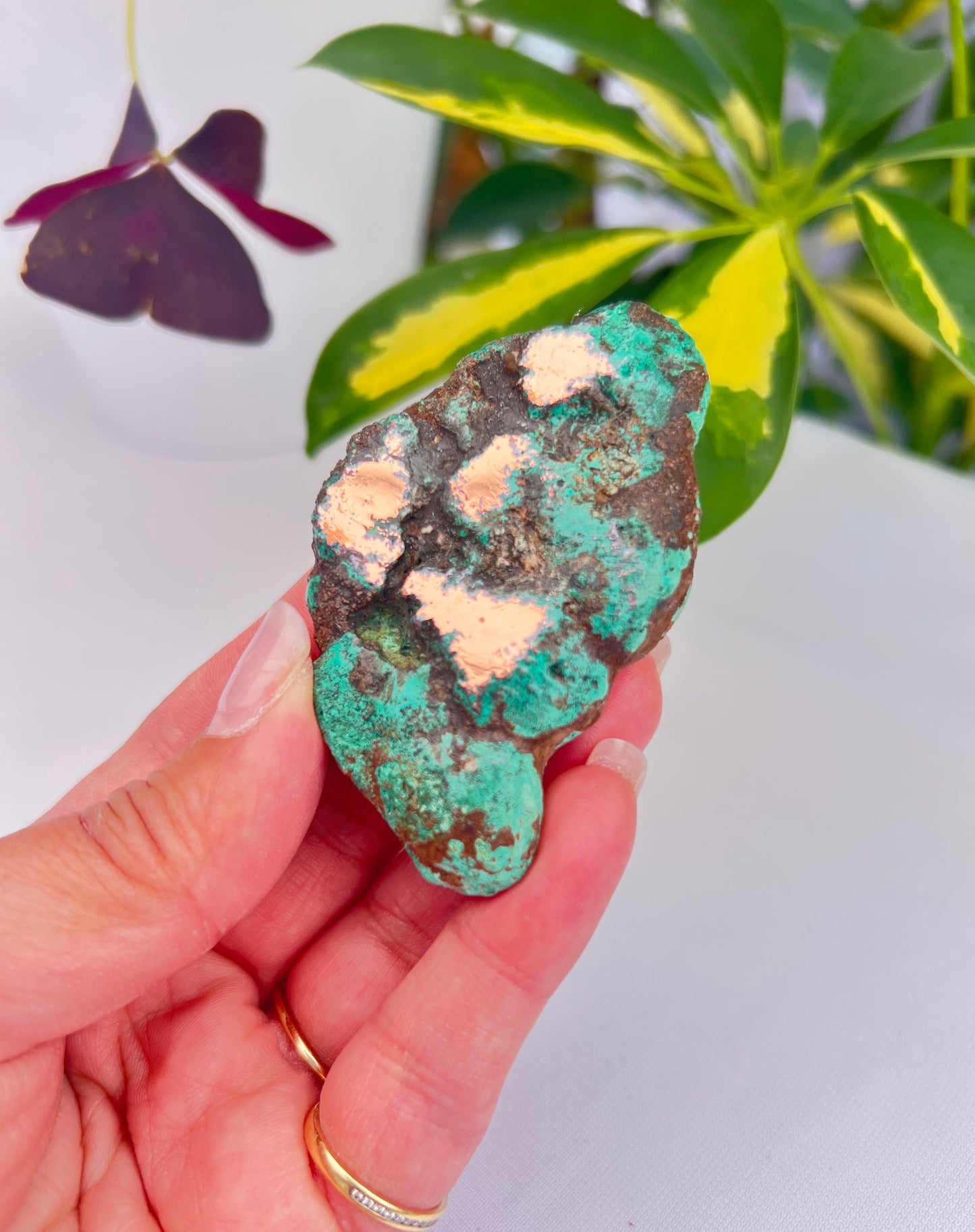 Copper with Cuprite