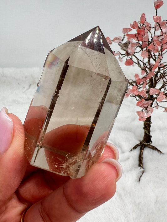 Natural Smokey Citrine Point