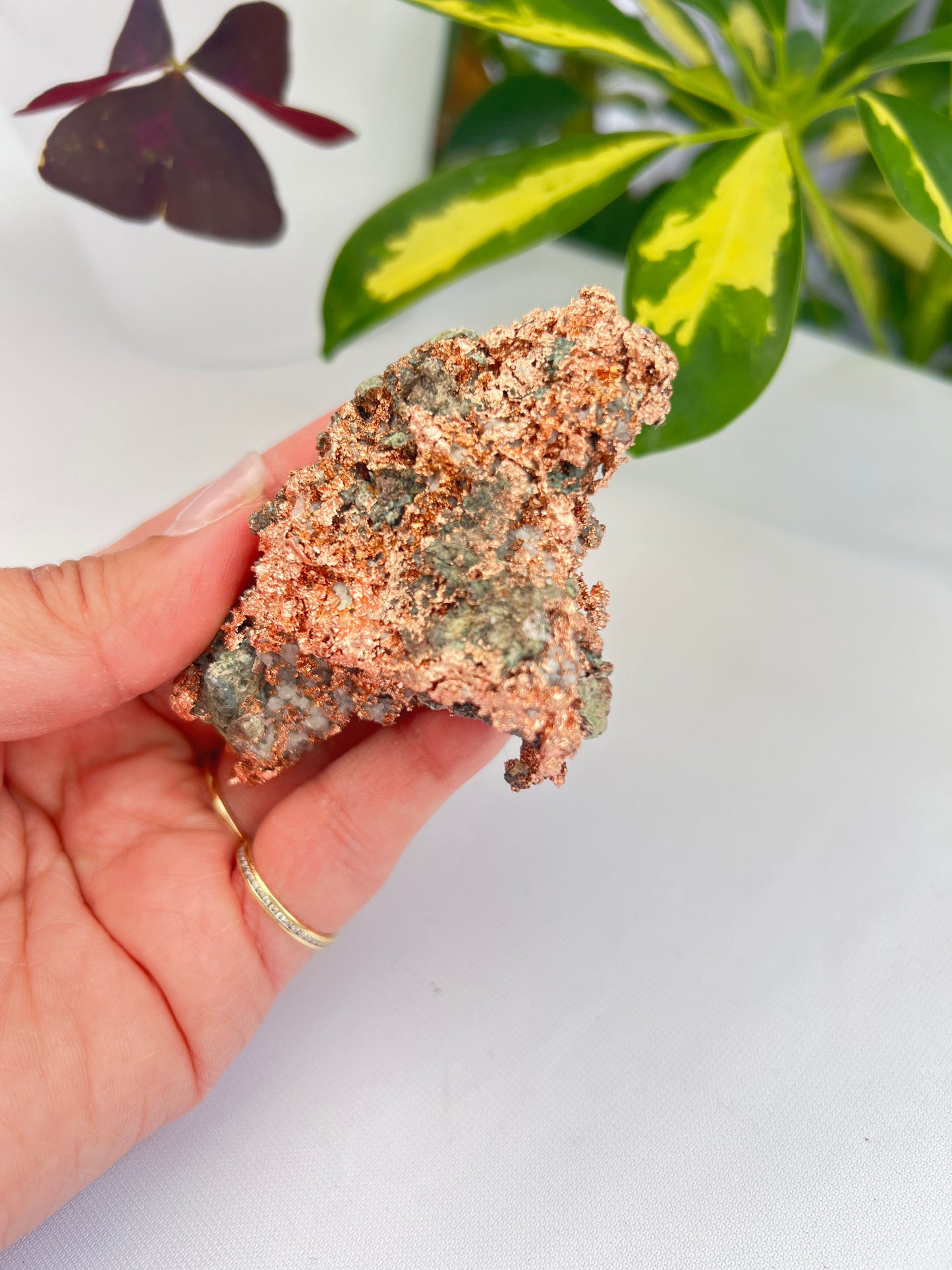 Copper in matrix