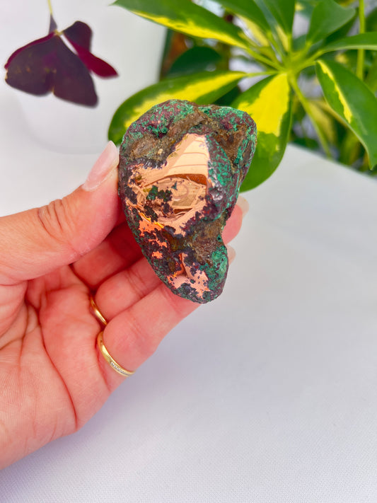 Copper with Cuprite