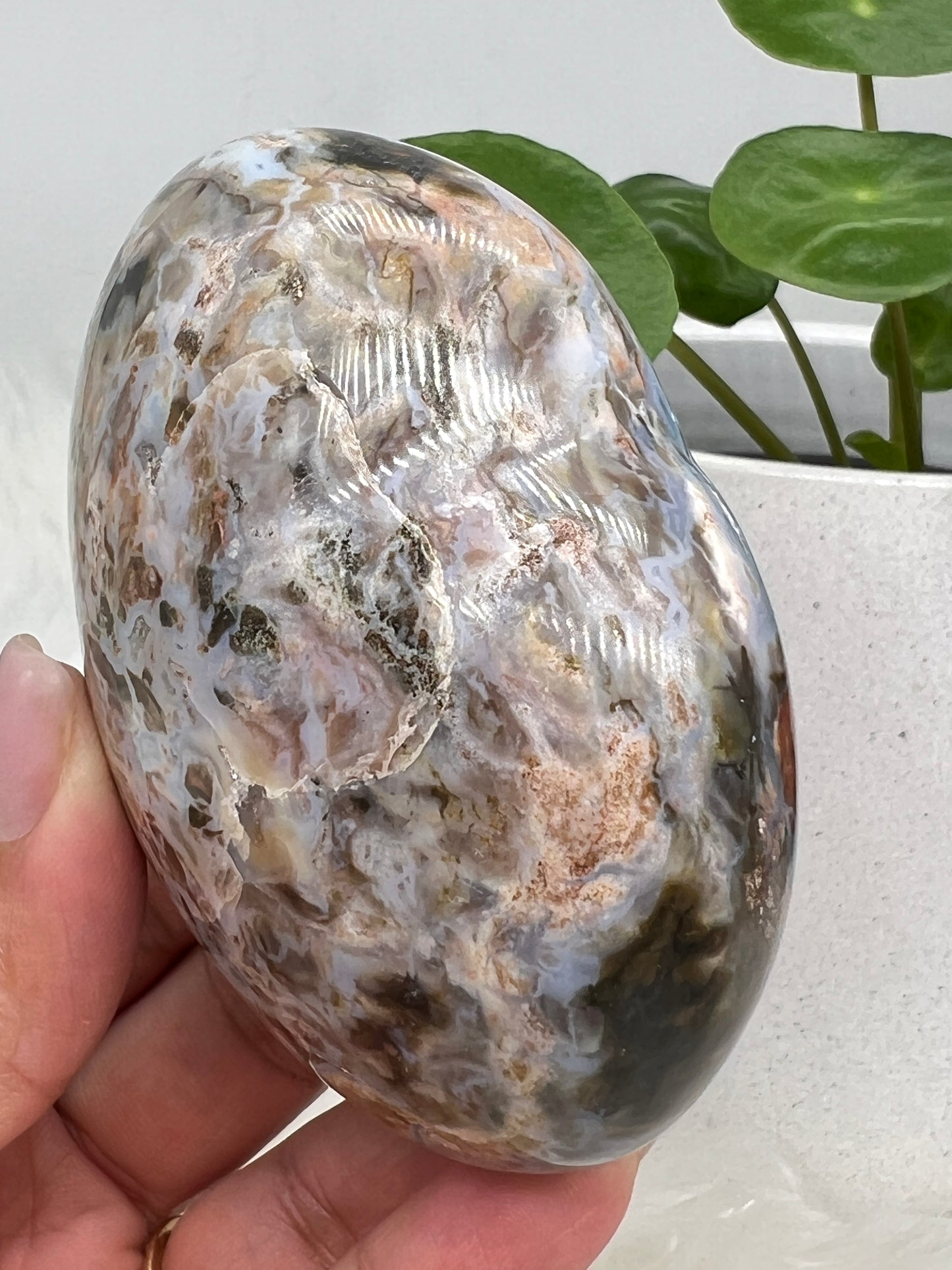 Ocean Jasper Heart