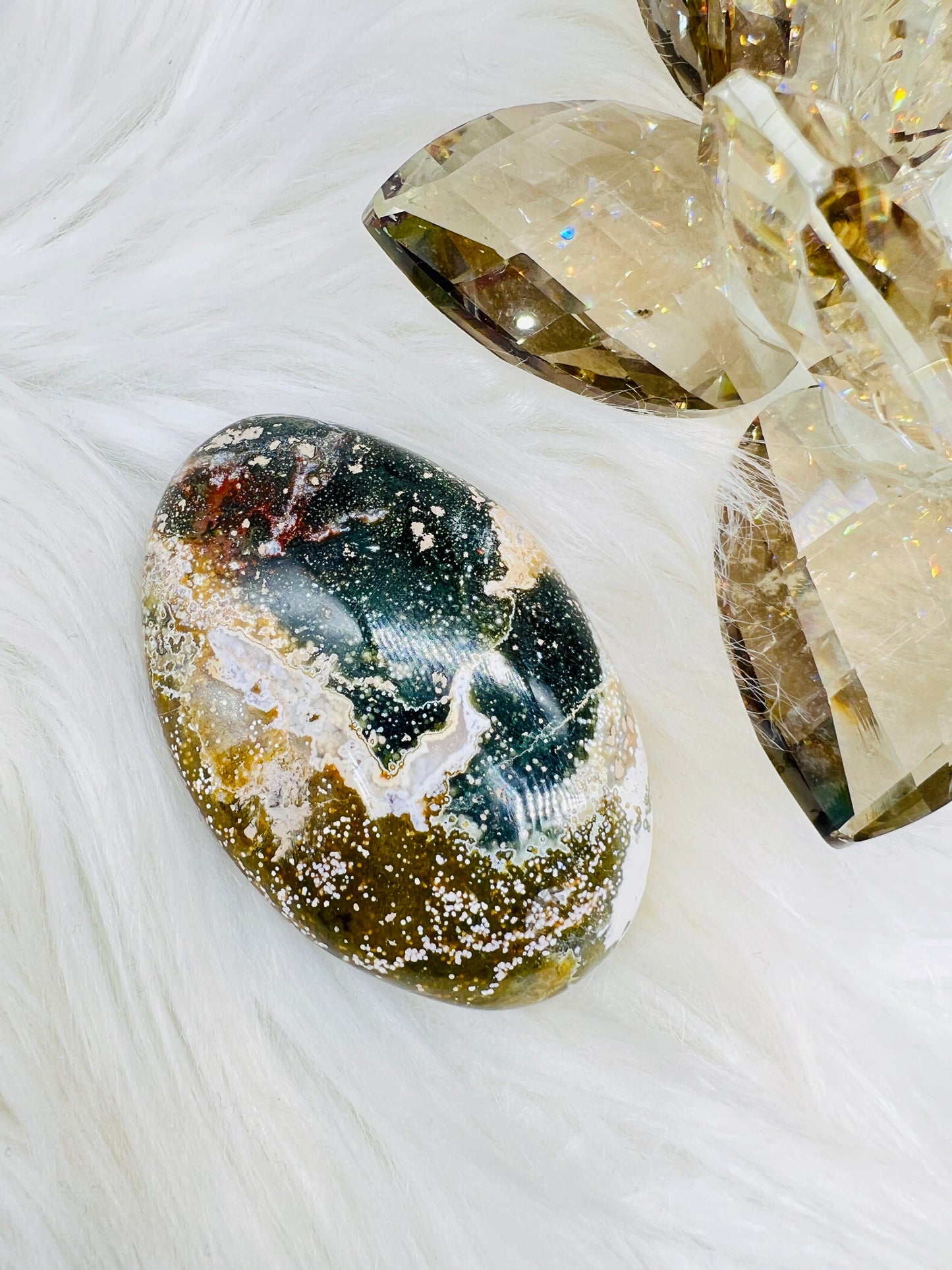 Ocean Jasper Palmstone