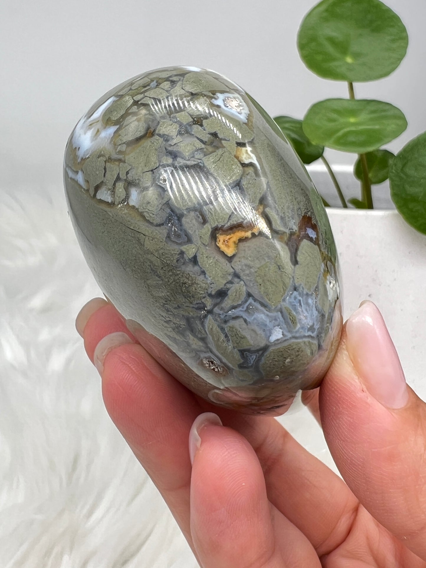 Ocean Jasper Heart