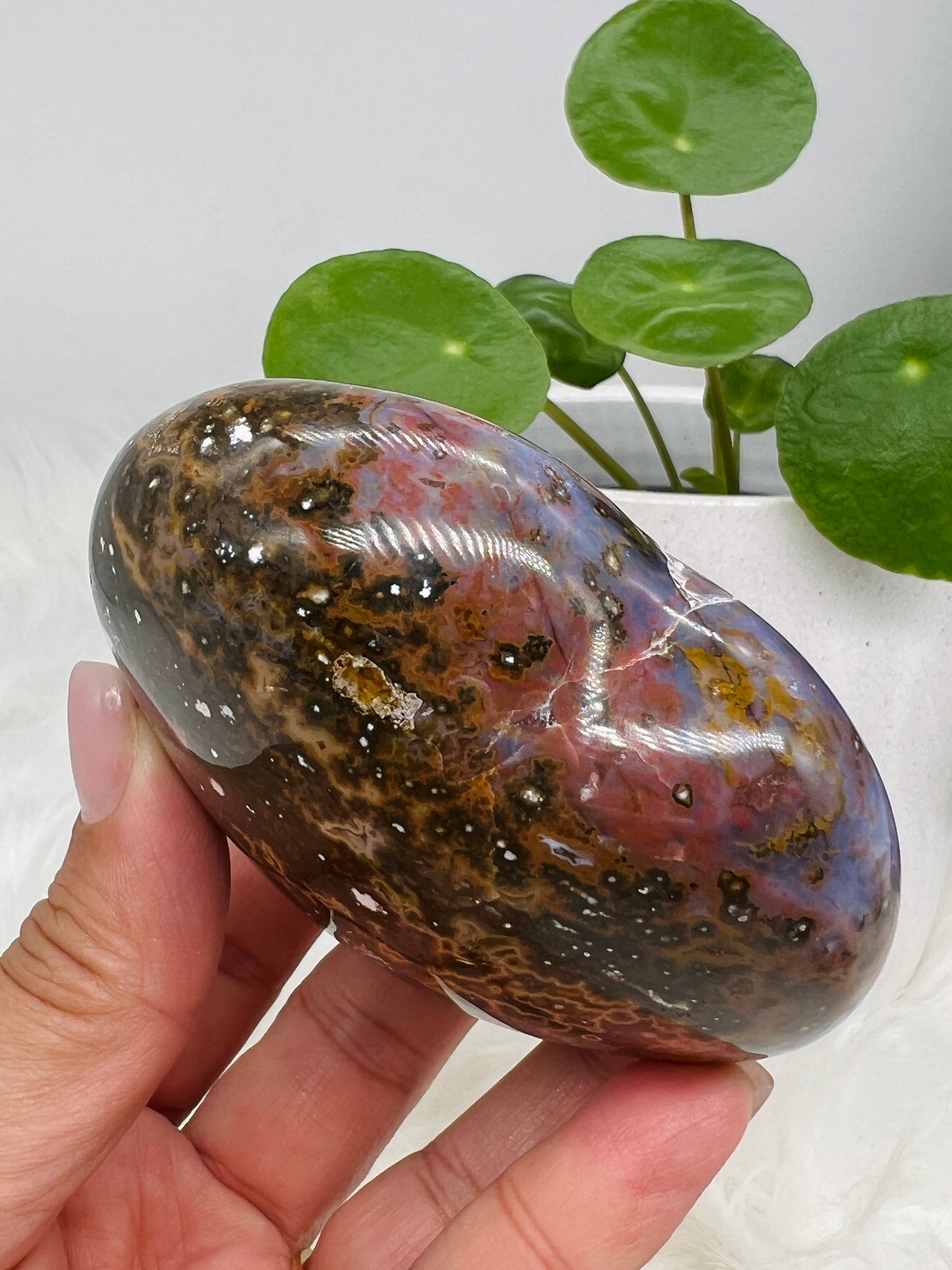 Ocean Jasper Heart