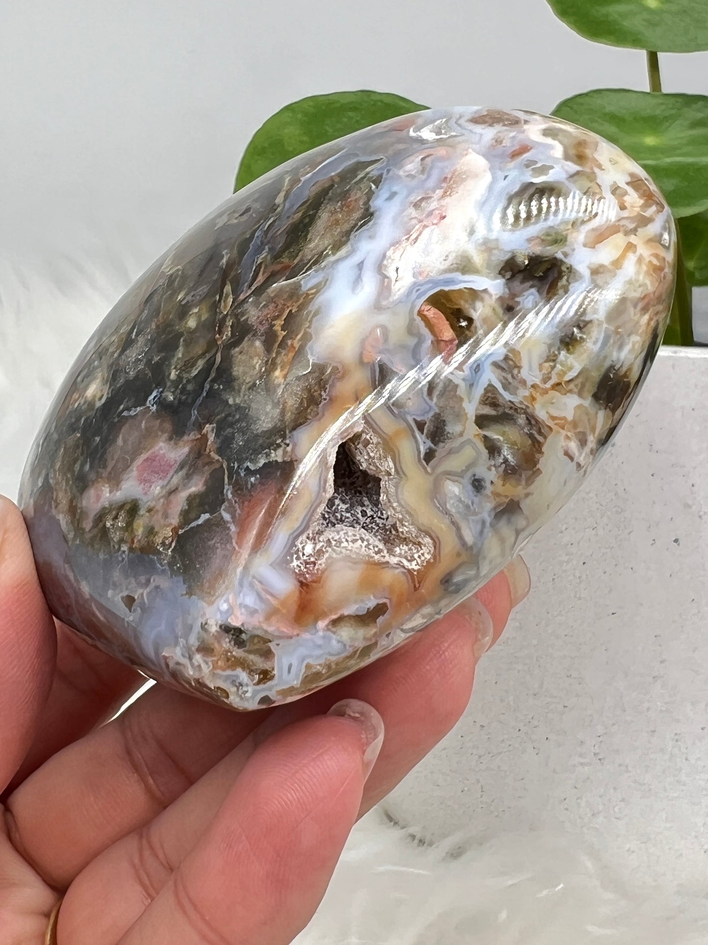 Ocean Jasper Heart