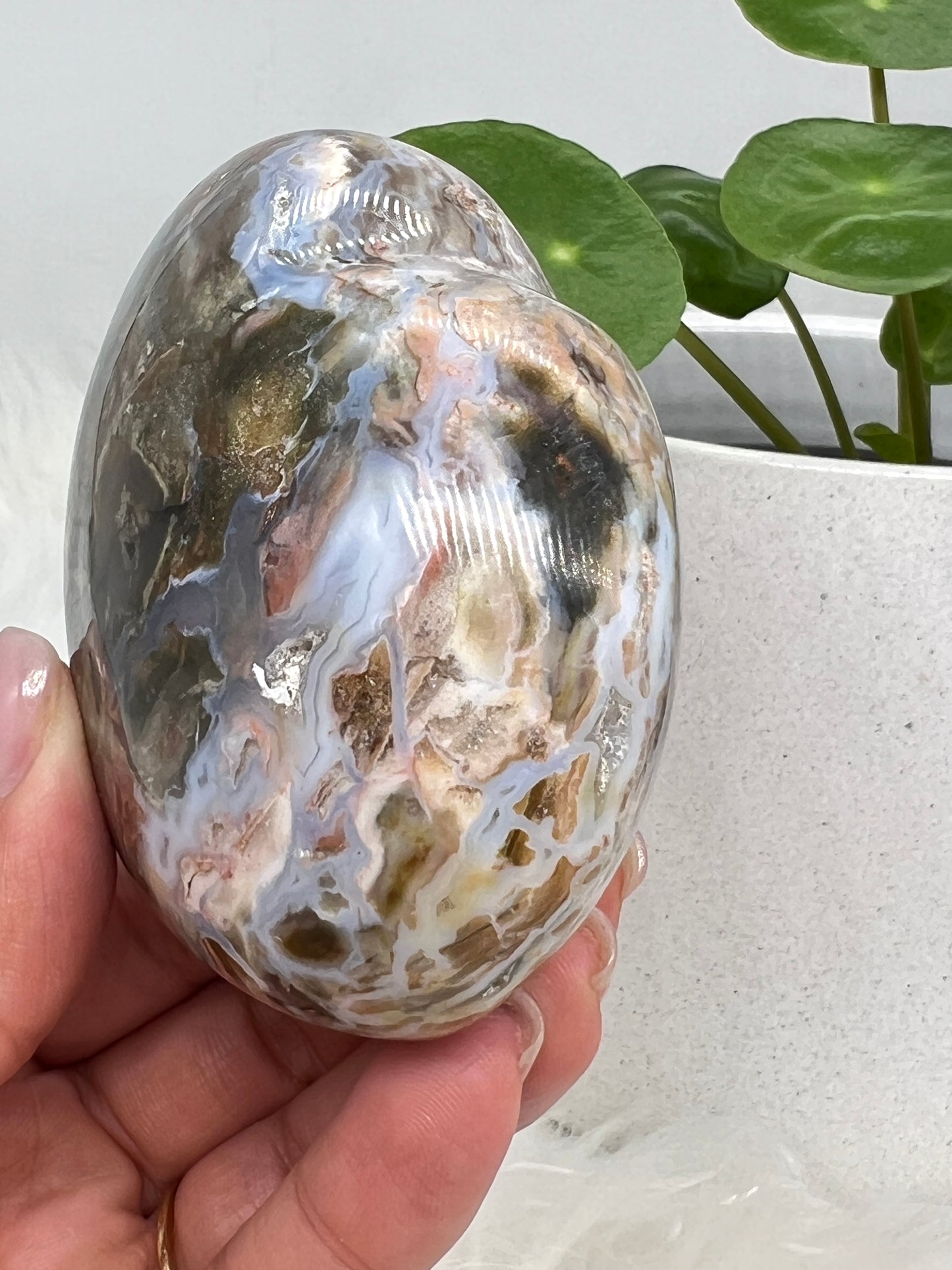 Ocean Jasper Heart