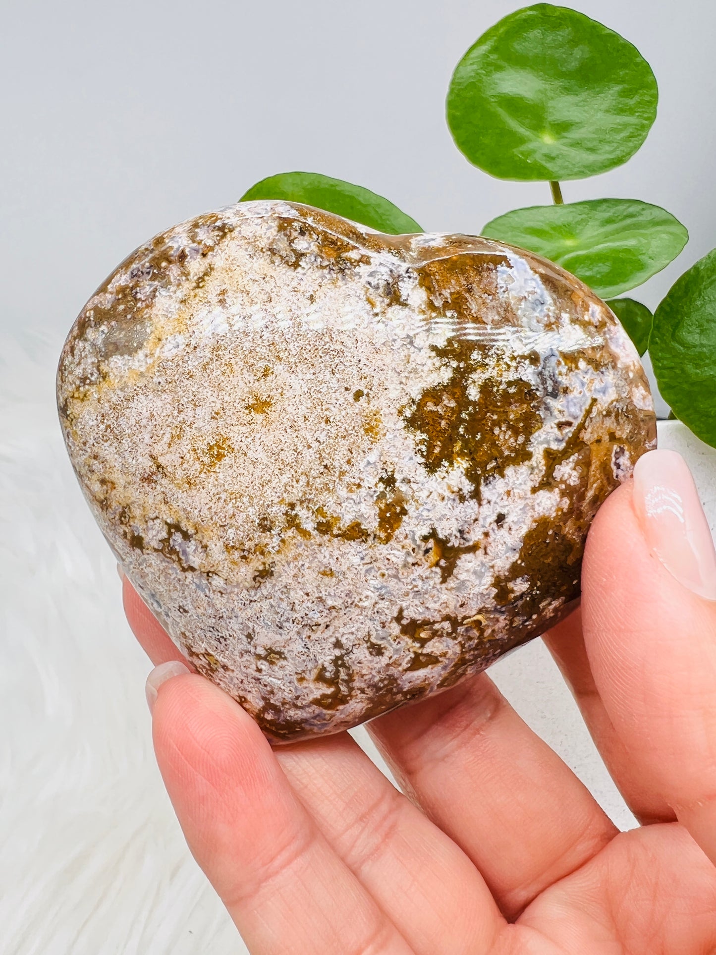 Ocean Jasper Heart