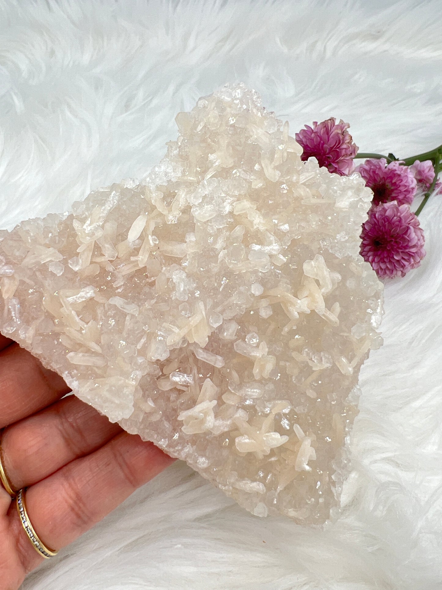 Crystalline Pink Apophyllite