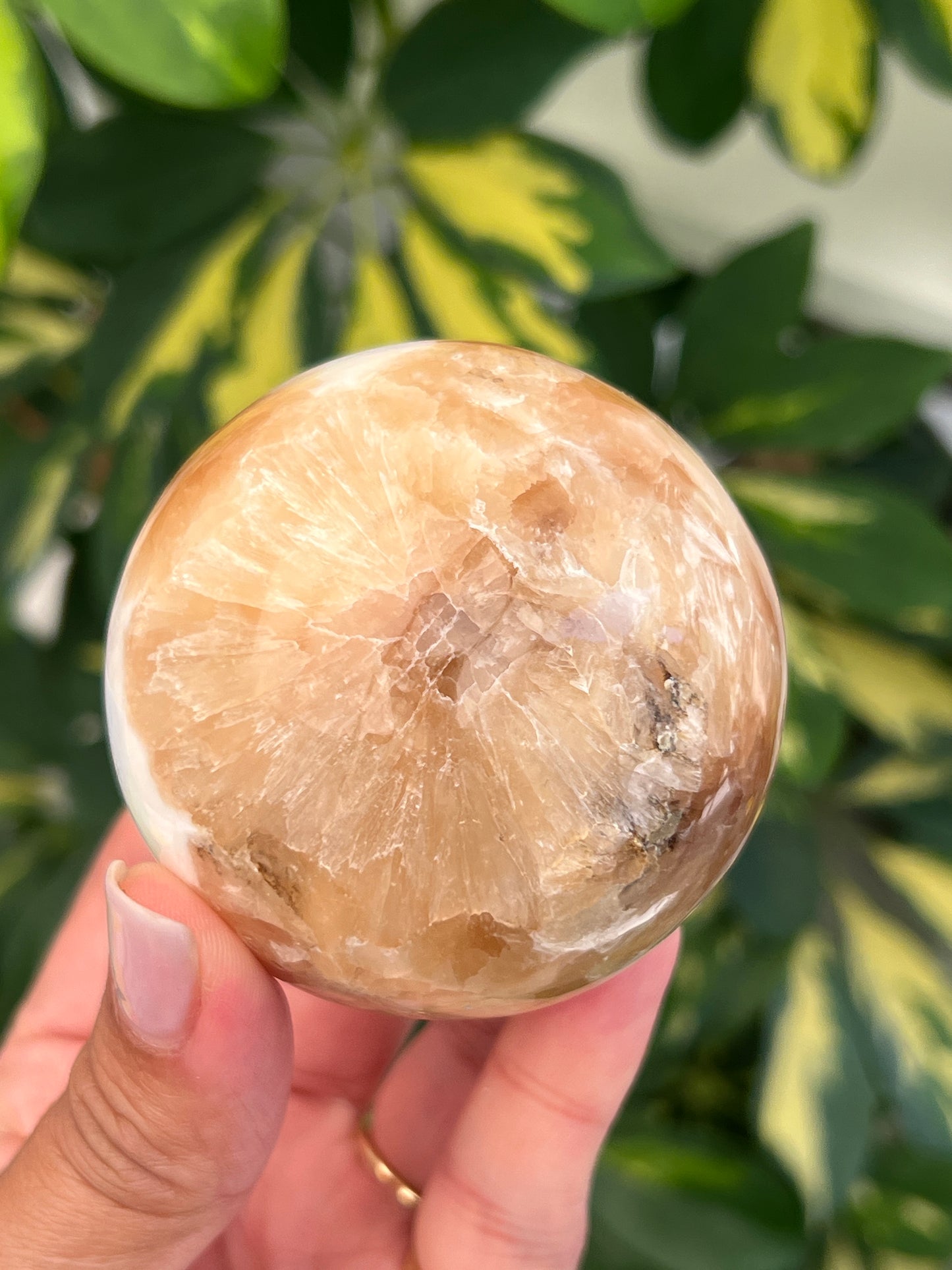 Stilbite and Scolocite Sphere