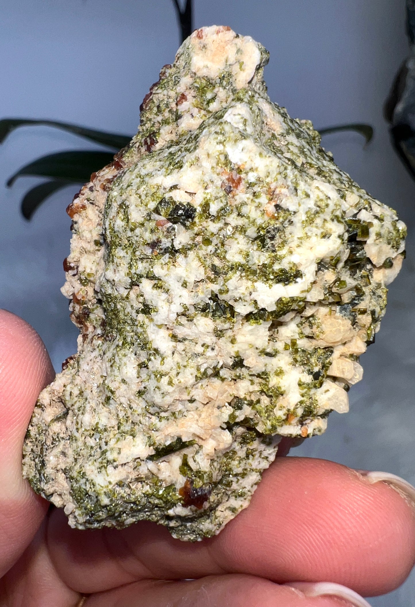 Spessartine Garnet and Epidote