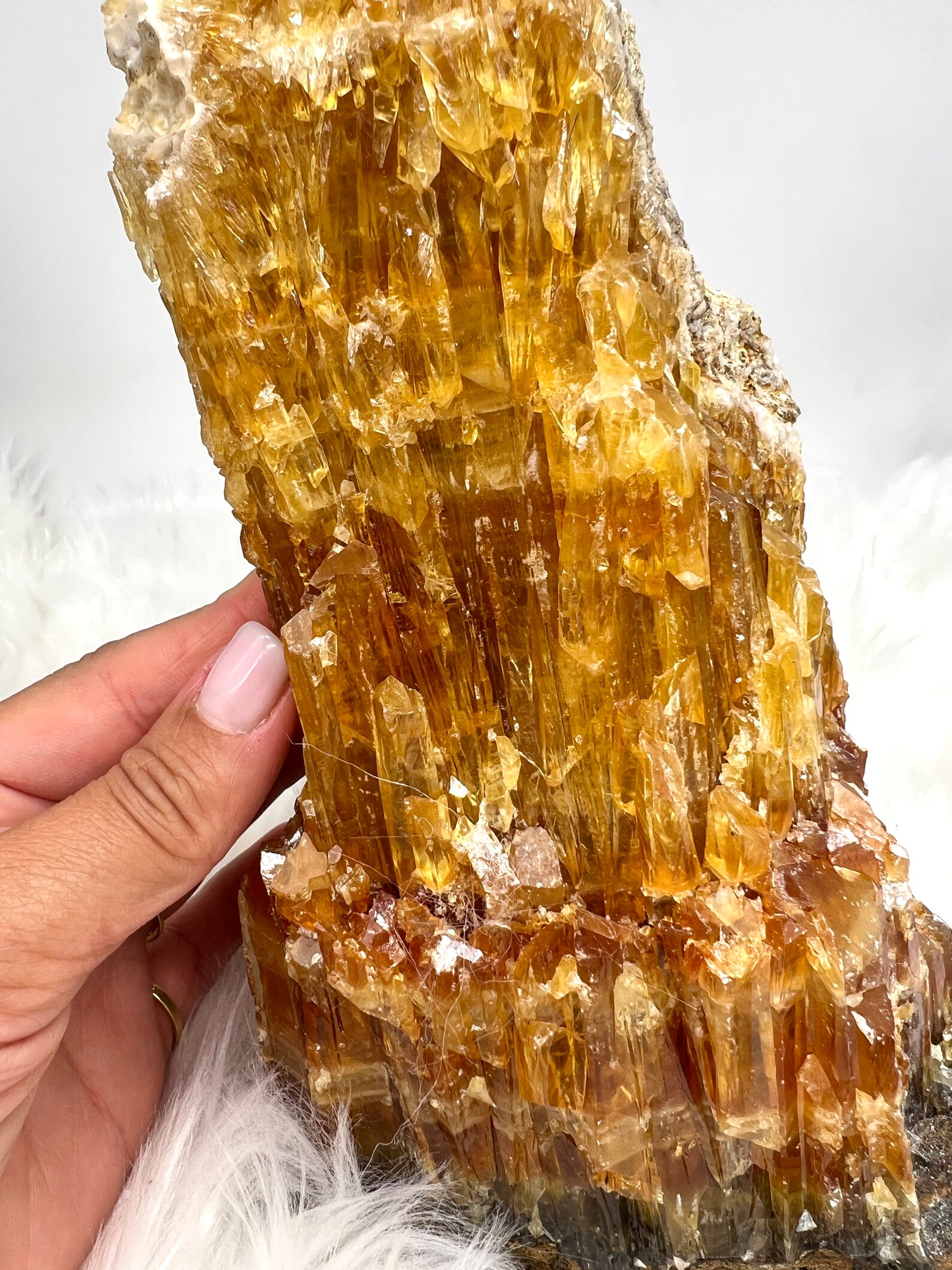 Natural Honey Calcite