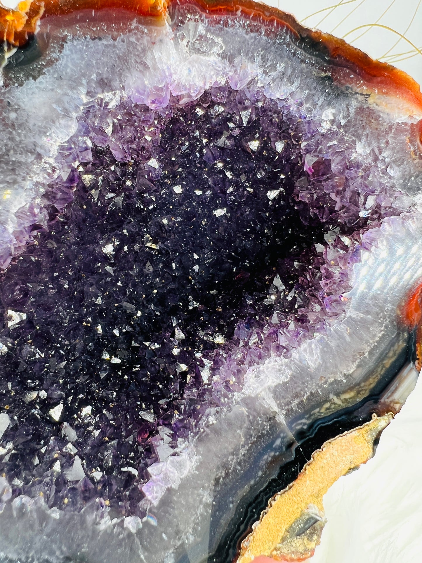 Agate and Amethyst Geode