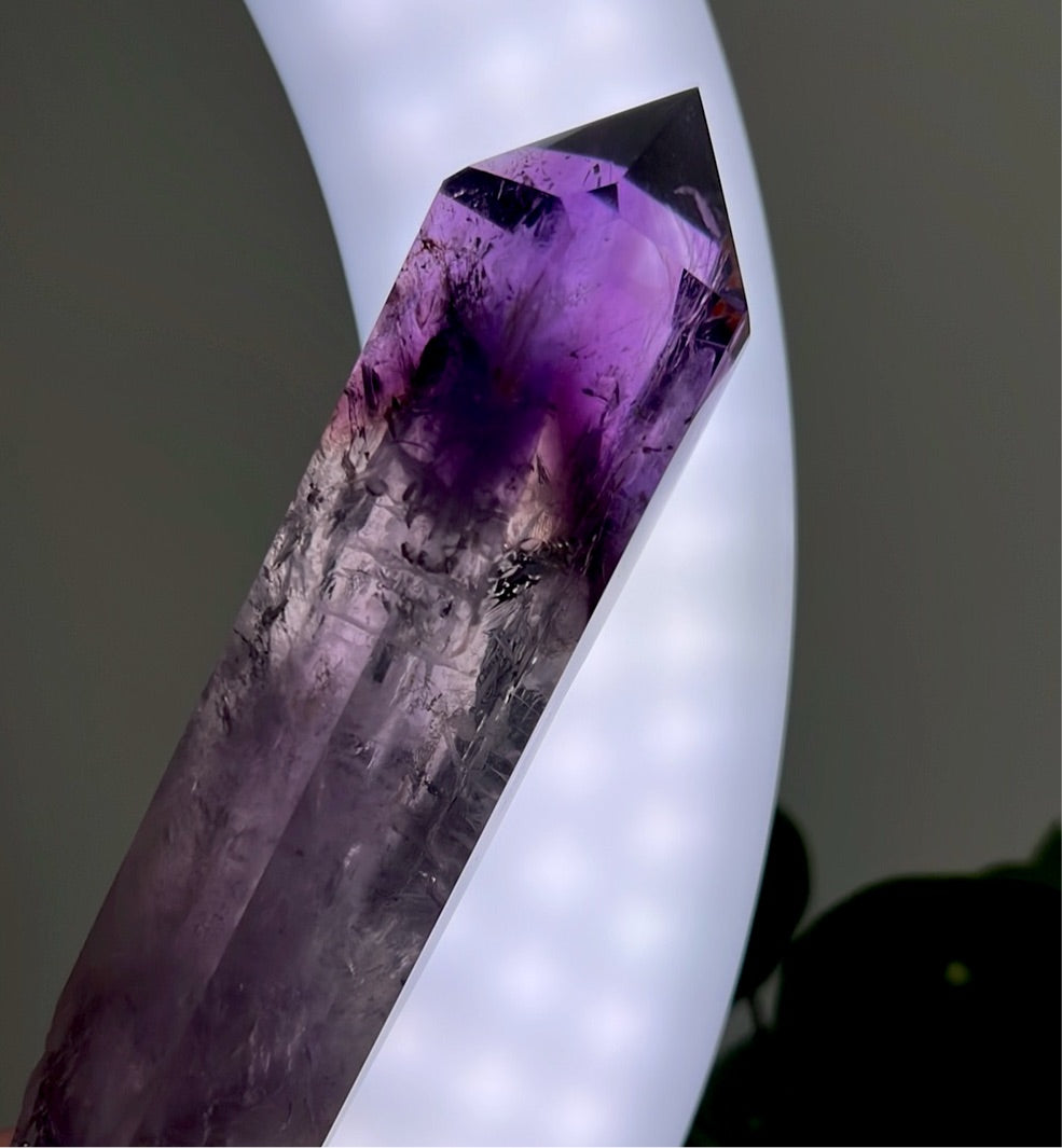 Amethyst Sceptre with Phantoms