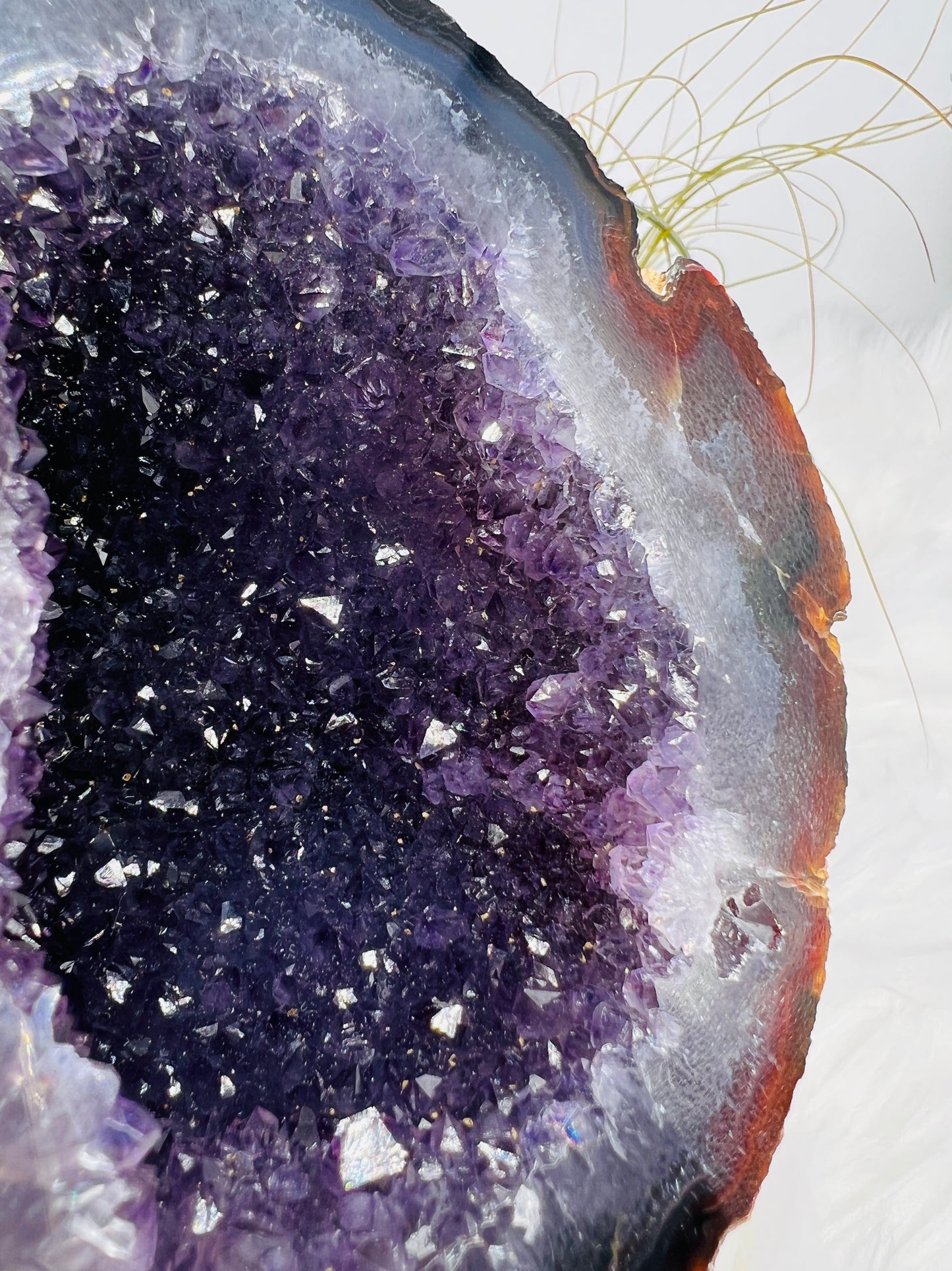 Agate and Amethyst Geode