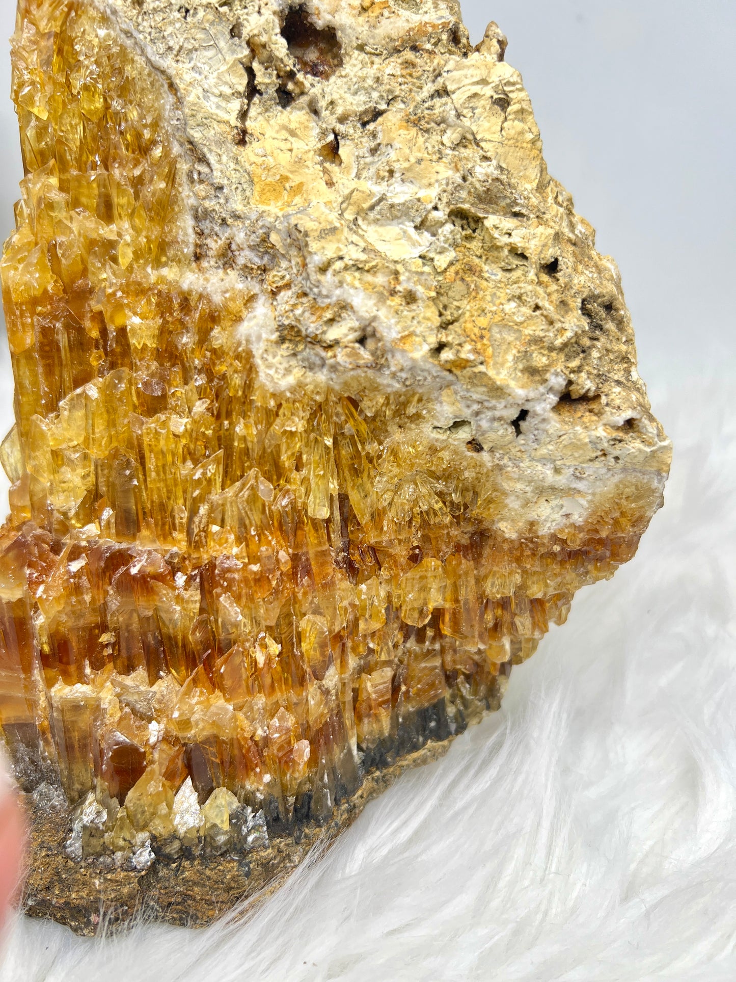 Natural Honey Calcite