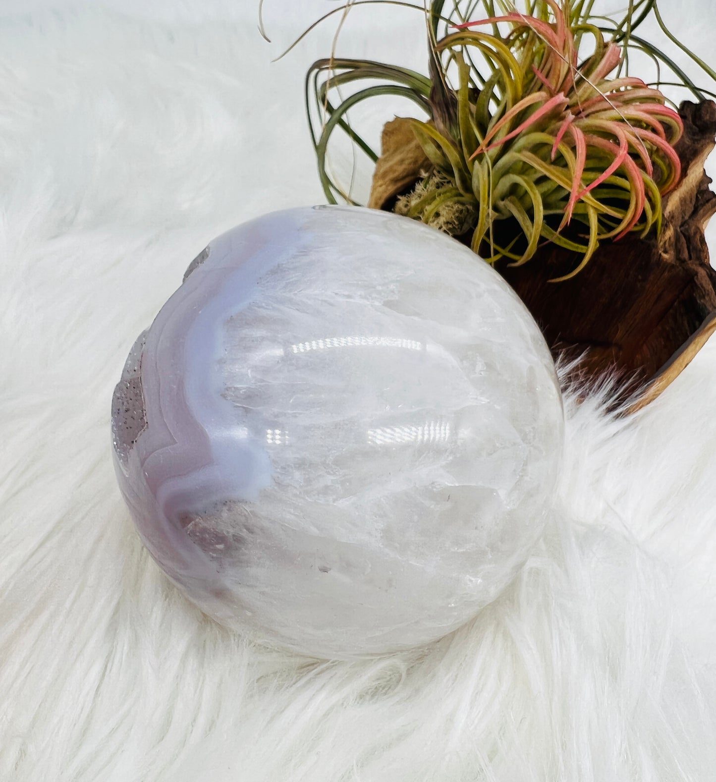 Druzy Agate Sphere