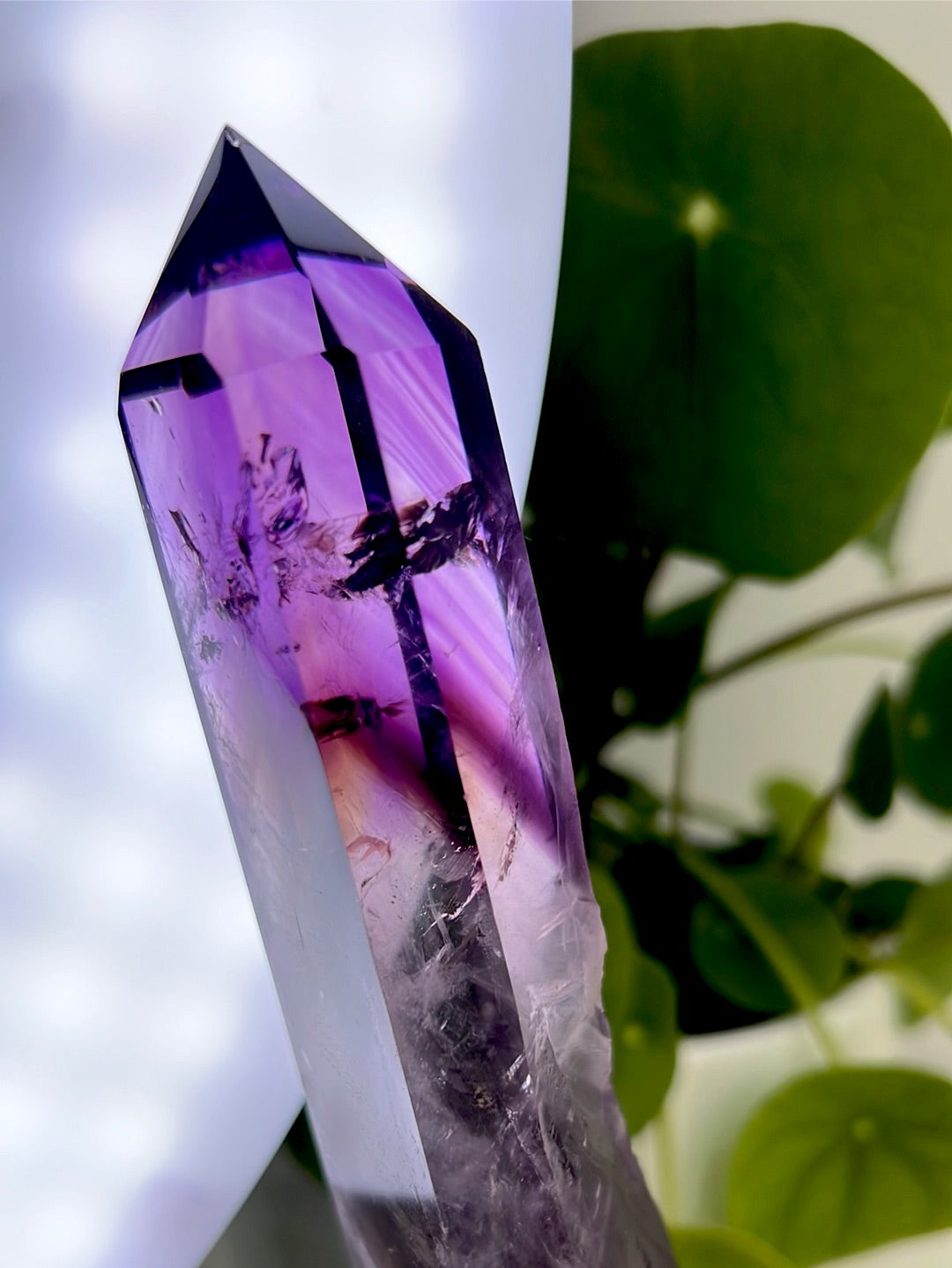 Amethyst Sceptre with Phantoms