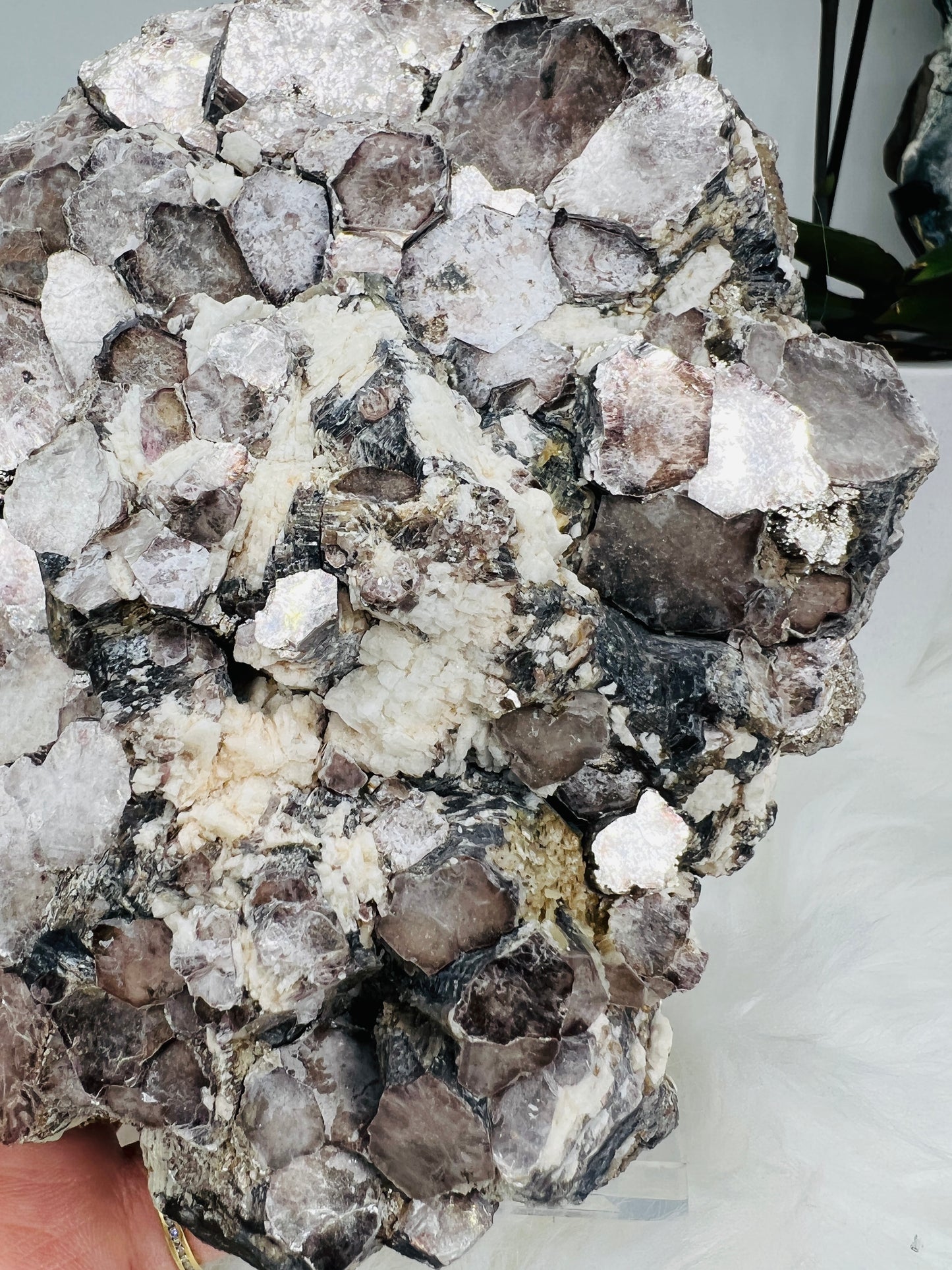 Lepidolite Mica Cluster