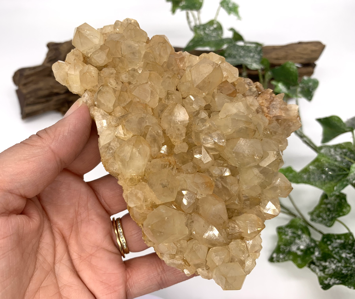 Citrine/Golden Healer Cluster