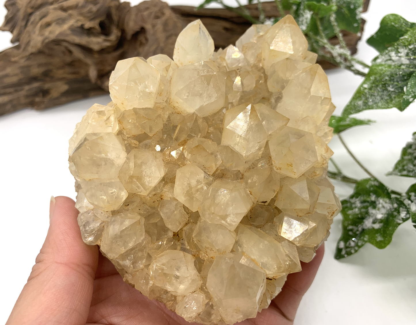 Citrine/Golden Healer Cluster