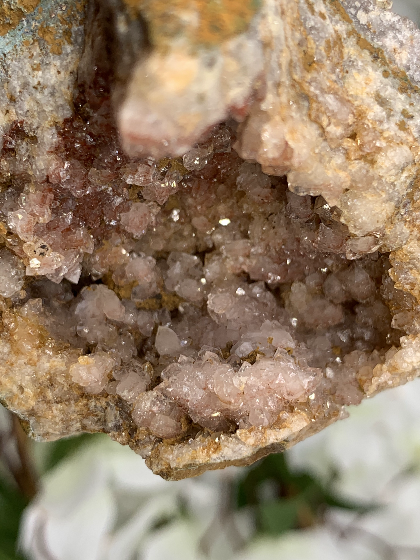 Pink Amethyst Geode