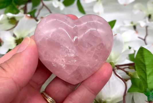 Rose Quartz Heart