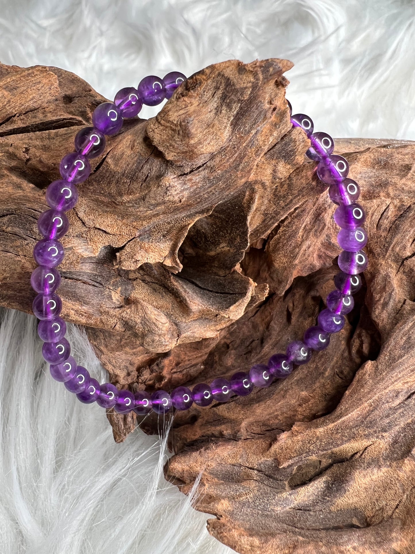 Amethyst Bracelet (4mm)