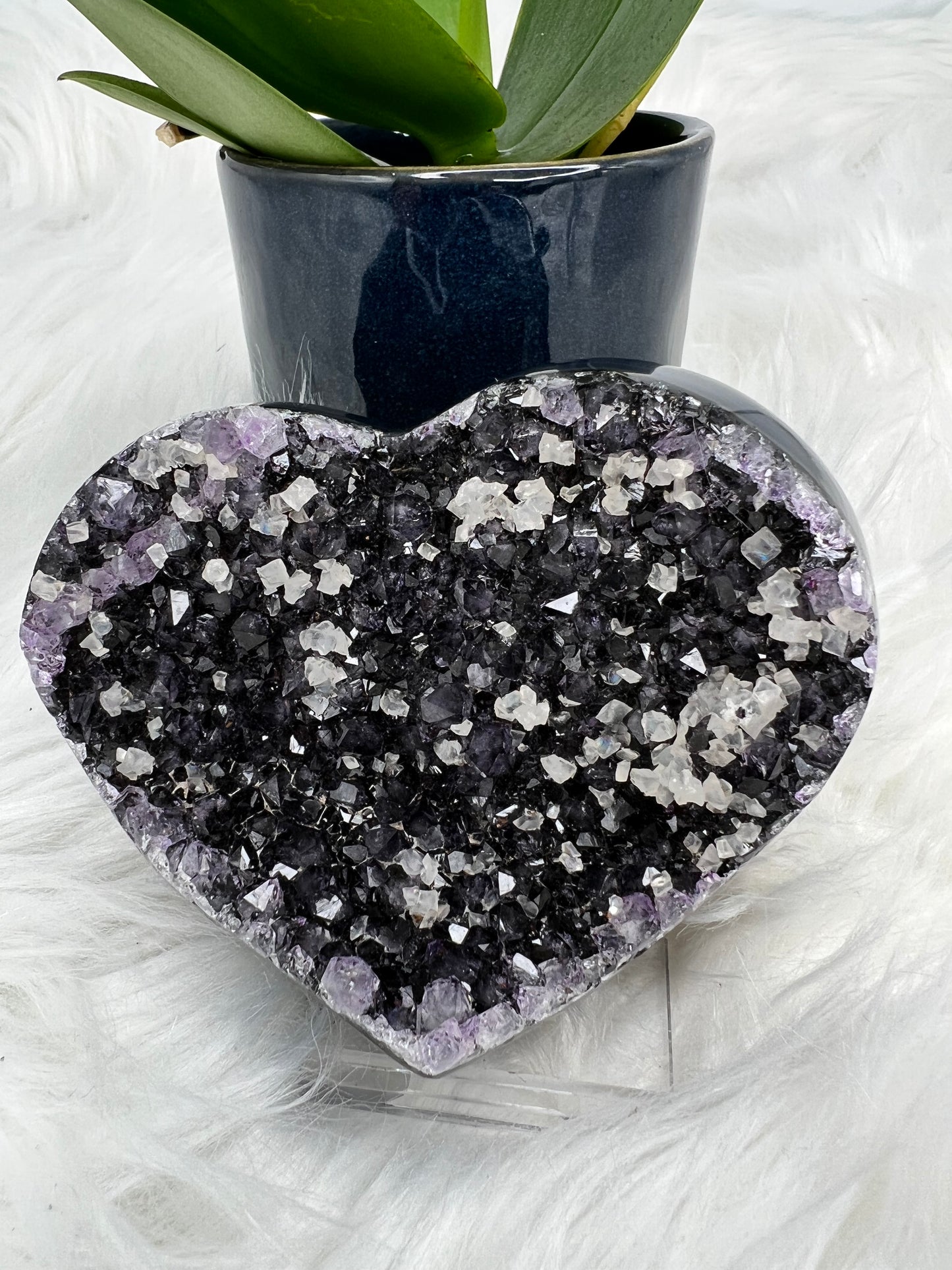 Uruguayan Amethyst Heart