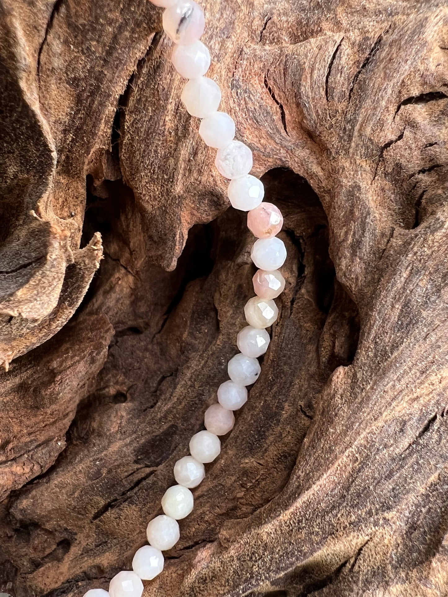 Andean Rose Opal Bracelet