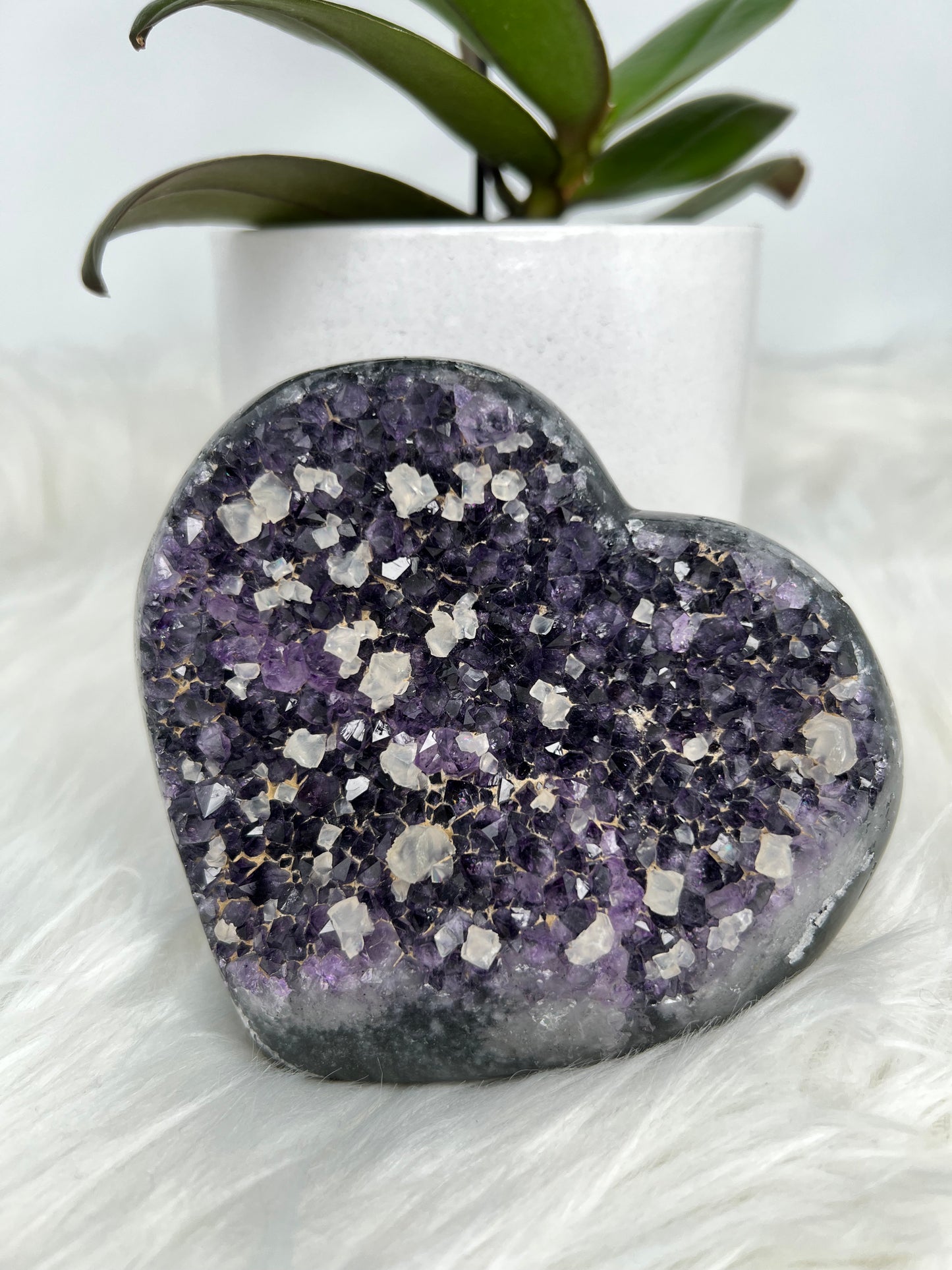 Uruguayan Amethyst Heart