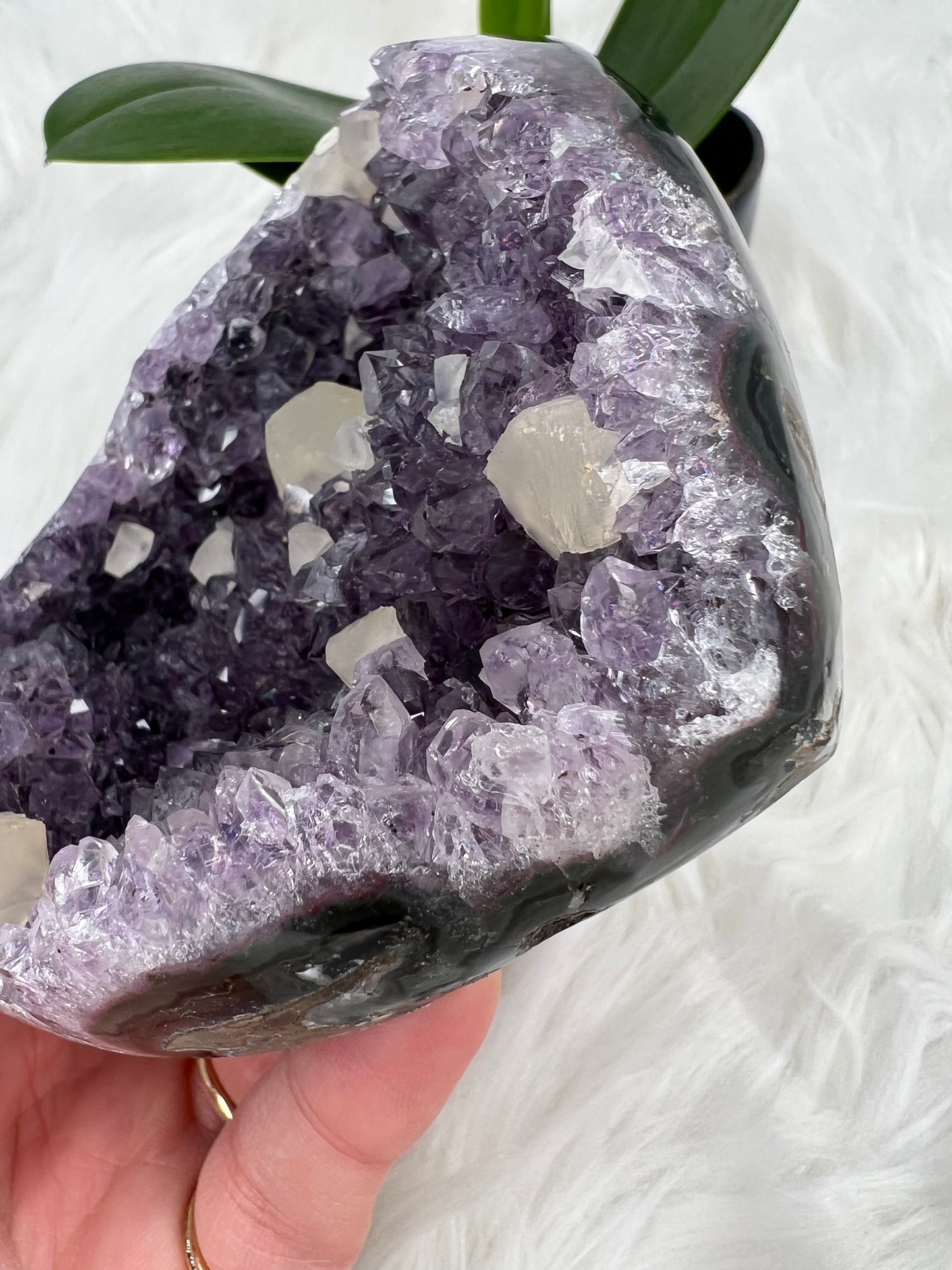 Uruguayan Amethyst Heart