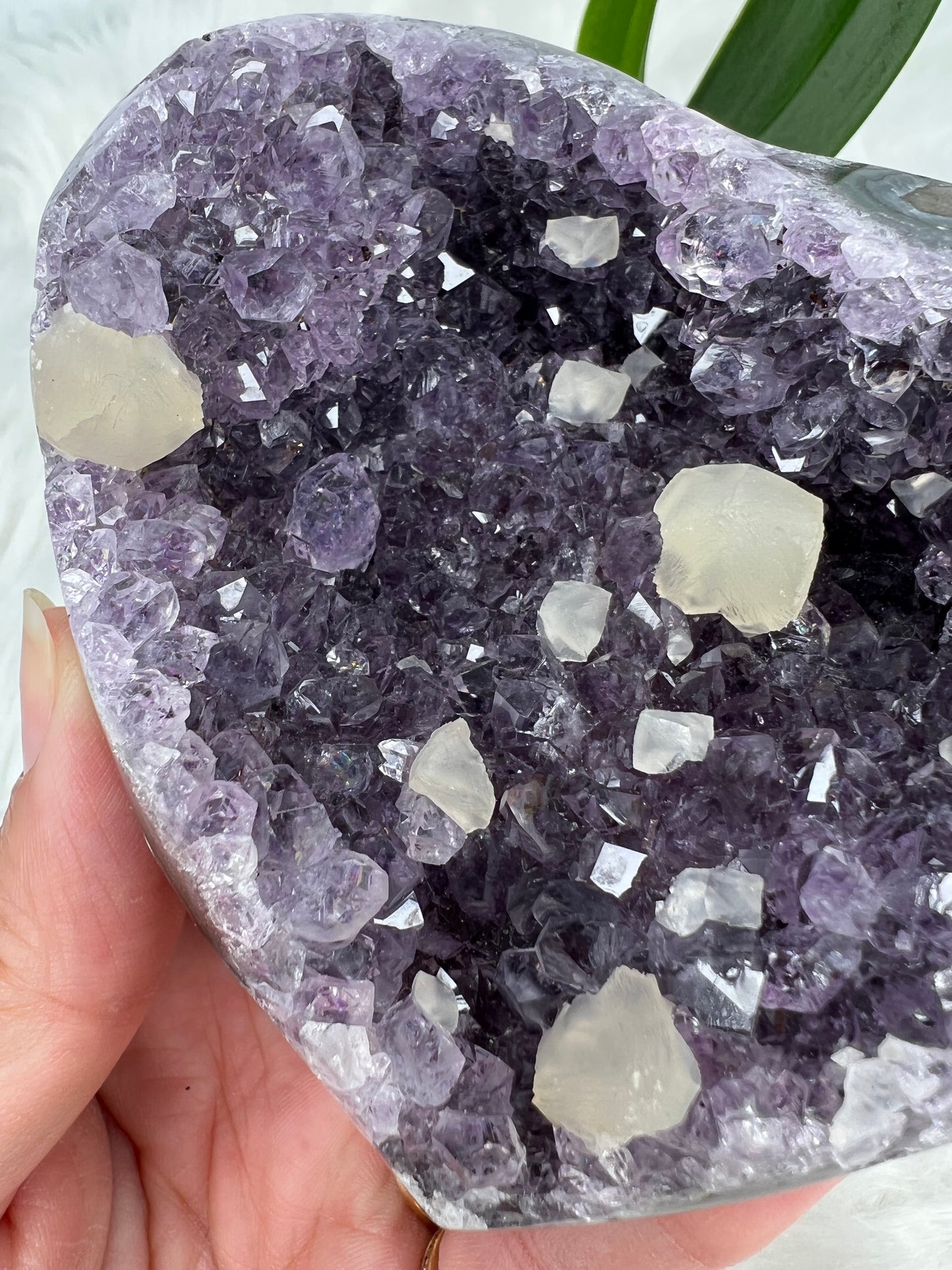 Uruguayan Amethyst Heart