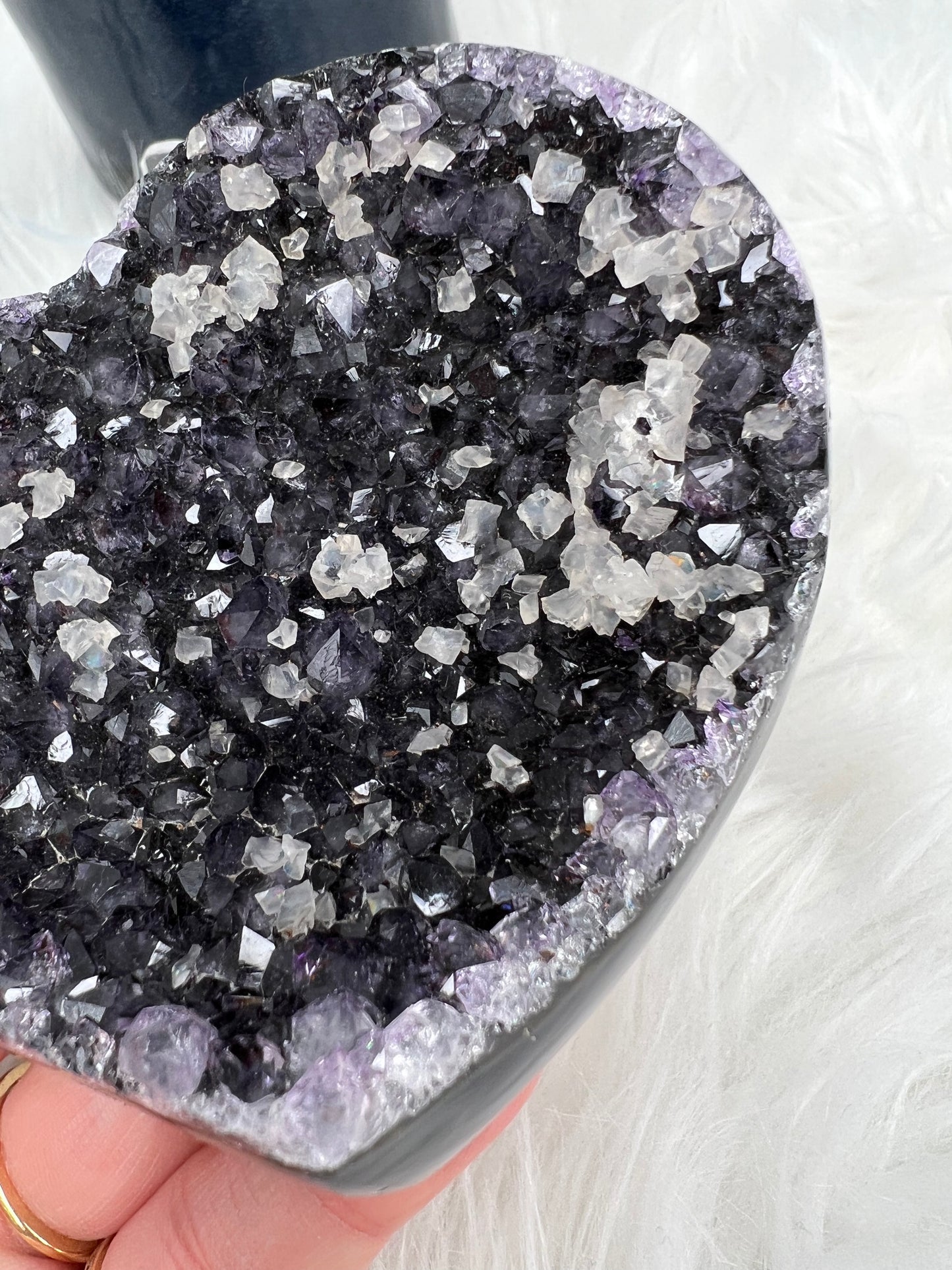 Uruguayan Amethyst Heart