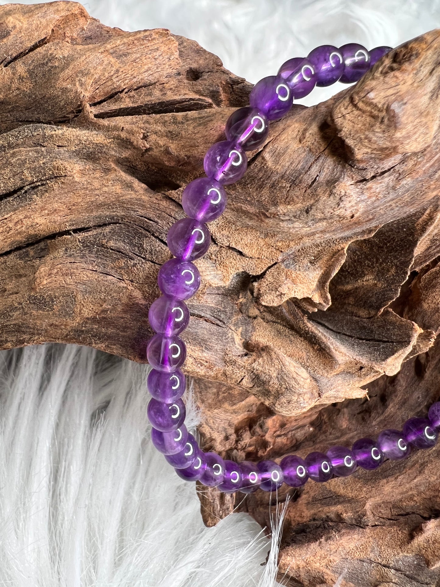 Amethyst Bracelet (4mm)